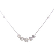 Diamond Cluster Necklace